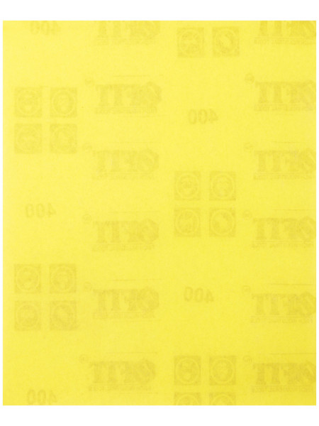 Шкурки наждачные на бумажной основе алюминий-оксидные в листах 230х280 мм 10 шт. Р 400