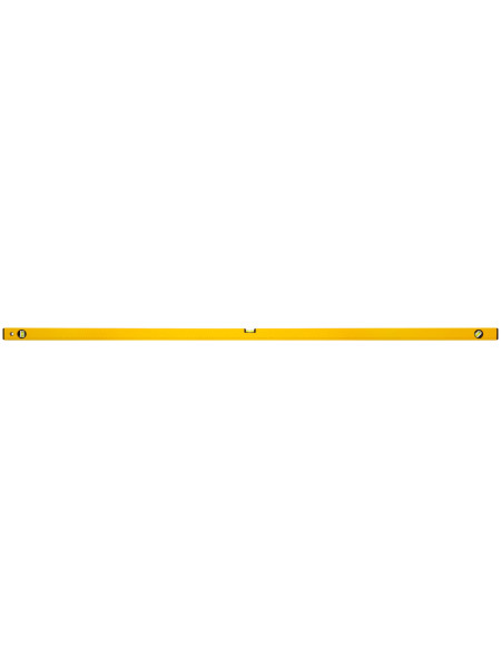 Уровень "Стайл" 3 глазка желтый усиленный корпус фрезер. рабочая грань шкала Профи 2000 мм