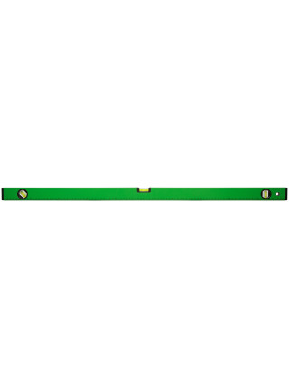 Уровень "Техно" 3 глазка зеленый корпус фрезерованная рабочая грань шкала 1000 мм
