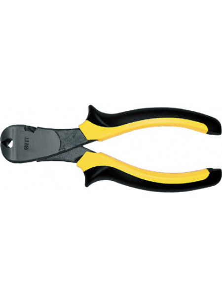 Кусачки торцевые "Стайл" мягкие прорезиненные черно-желтые ручки молибденовое покрытие 160 мм