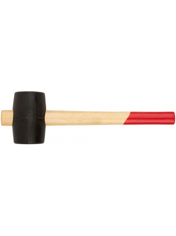 Киянка резиновая деревянная ручка 45 мм