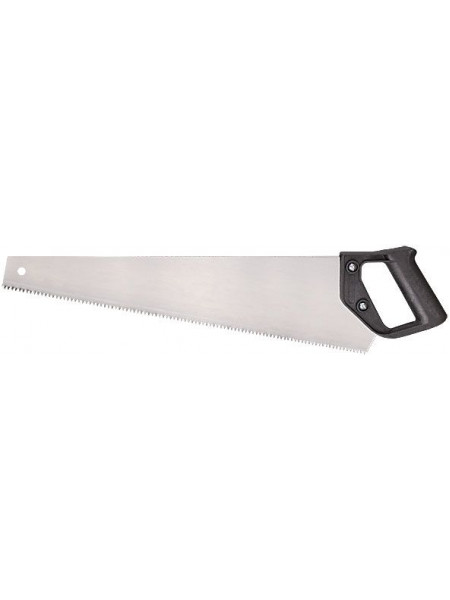 Ножовка по дереву "Эконом" средний зуб шаг 45 мм пластиковая ручка 450 мм