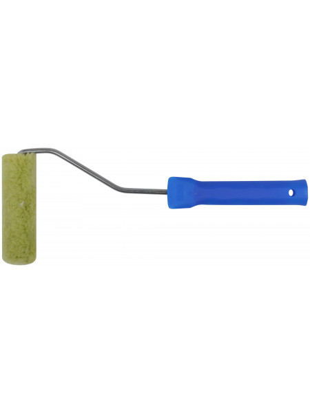 Валик полиакриловый "мини" зеленый диам.15/35 мм ворс 10 мм длина ручки 400 мм 100 мм