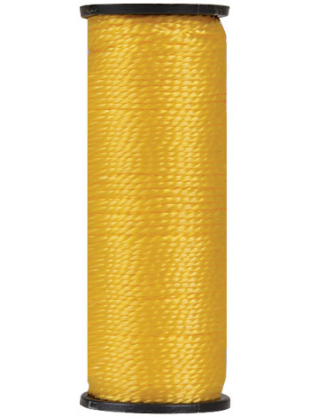 Шнур разметочный капроновый 15 мм х 50 м желтый