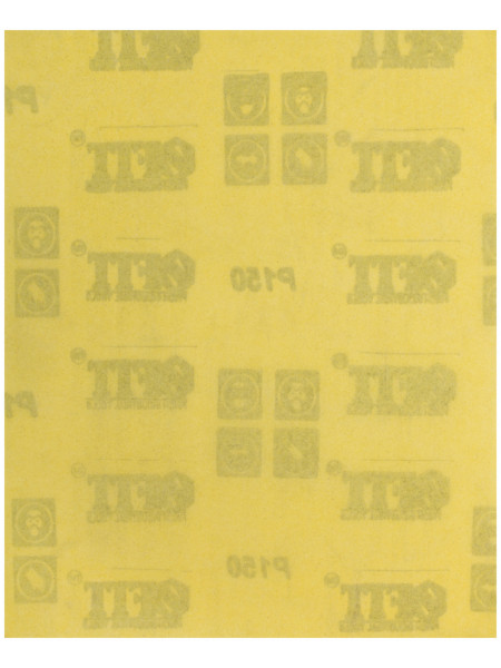 Шкурки наждачные на бумажной основе алюминий-оксидные в листах 230х280 мм 10 шт. Р 150