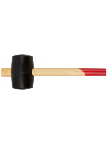 Киянка резиновая деревянная ручка 65 мм