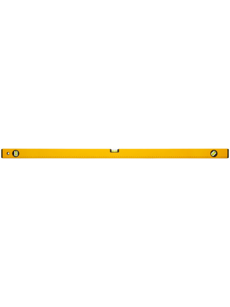 Уровень "Стайл" 3 глазка желтый усиленный корпус фрезер. рабочая грань шкала Профи 1200 мм