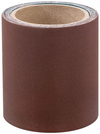 Шкурка наждачная в рулоне мини на тканевой основе алюминий-оксидная Профи 115 мм х 5 м Р 240
