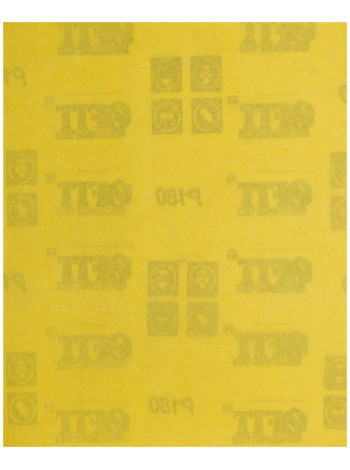 Шкурки наждачные на бумажной основе алюминий-оксидные в листах 230х280 мм 10 шт. Р 180