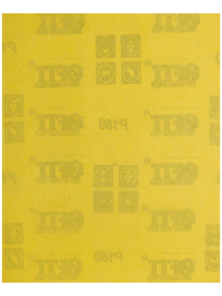 Шкурки наждачные на бумажной основе алюминий-оксидные в листах 230х280 мм 10 шт. Р 180