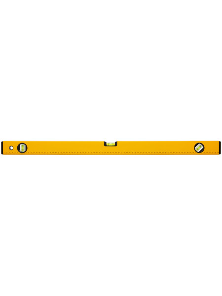 Уровень "Стайл" 3 глазка желтый усиленный корпус фрезер. рабочая грань шкала Профи  800 мм